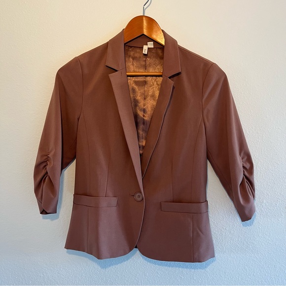 FRENCHI | CAMEL COLOR | BLAZER | SIZE SMALL - Picture 1 of 5